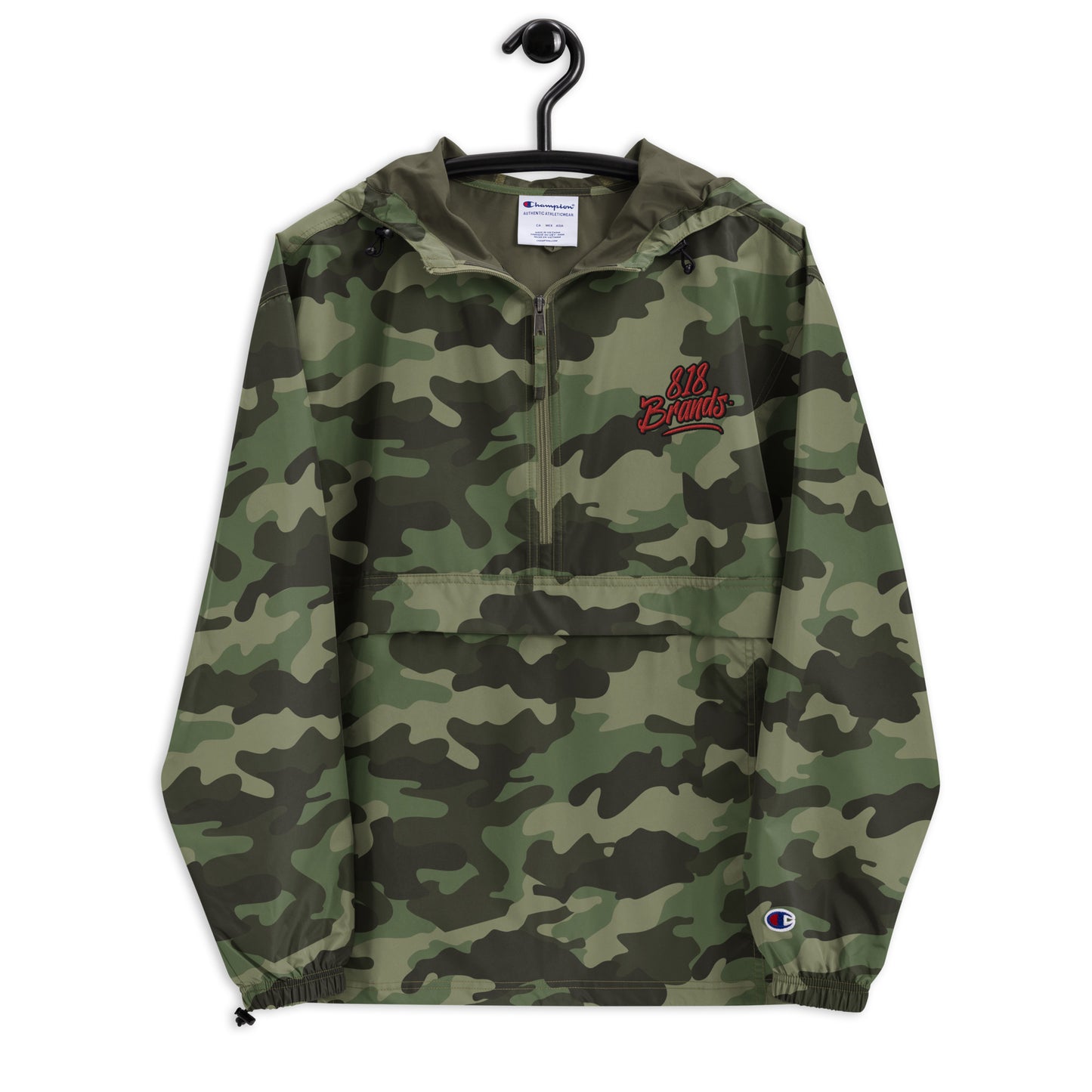 818 Brands | Embroidered Champion Packable Jacket