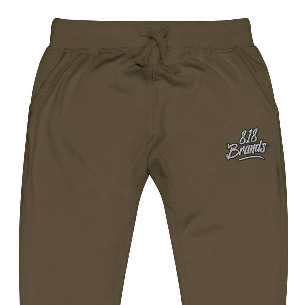 818 Brands | Embroidered unisex fleece sweatpants