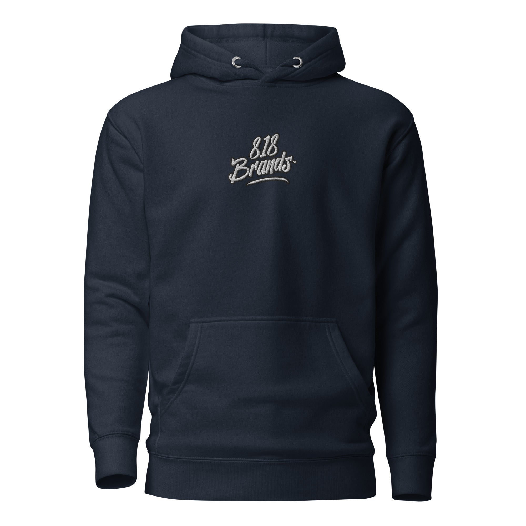 818 Brands Embroidered Unisex Hoodie 818 Brands Apparel